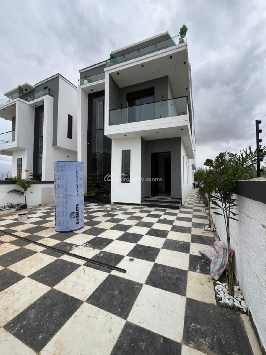 Luxury 5 Bedroom Detached Duplex with Bq and Pool, Ajah, Lagos, Detached Duplex for Sale