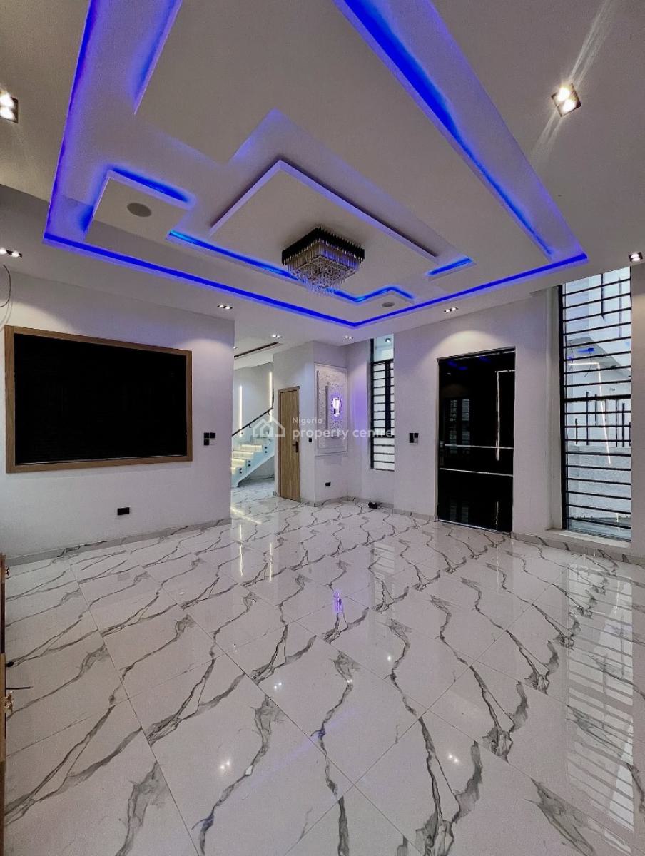 Contemporary 5 Bedroom Detached Duplex with Swimming Pool and Bq, Ajah, Lagos, Detached Duplex for Sale