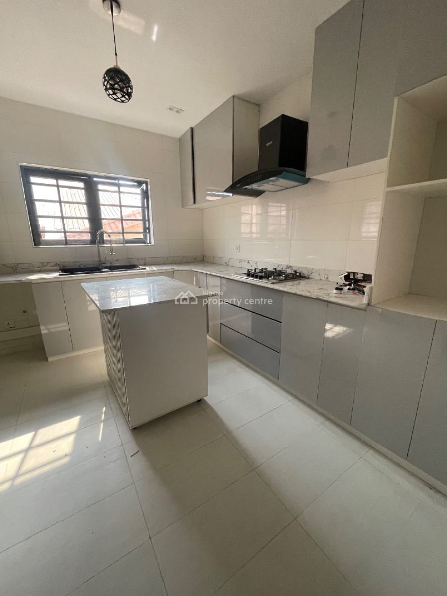 Newly Built 3 Bedroom Terrace Duplex with Ante Room and Bq, Agungi, Lekki, Lagos, Terraced Duplex for Rent