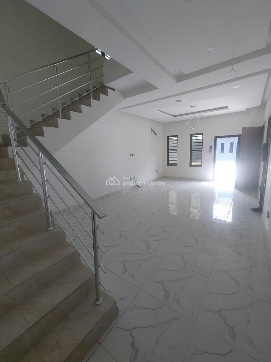 New 2 Bedrooms Terraced Duplex, with Bq in a Call in Estate, Abraham Adesanya, Ajah, Lagos, Terraced Duplex for Rent