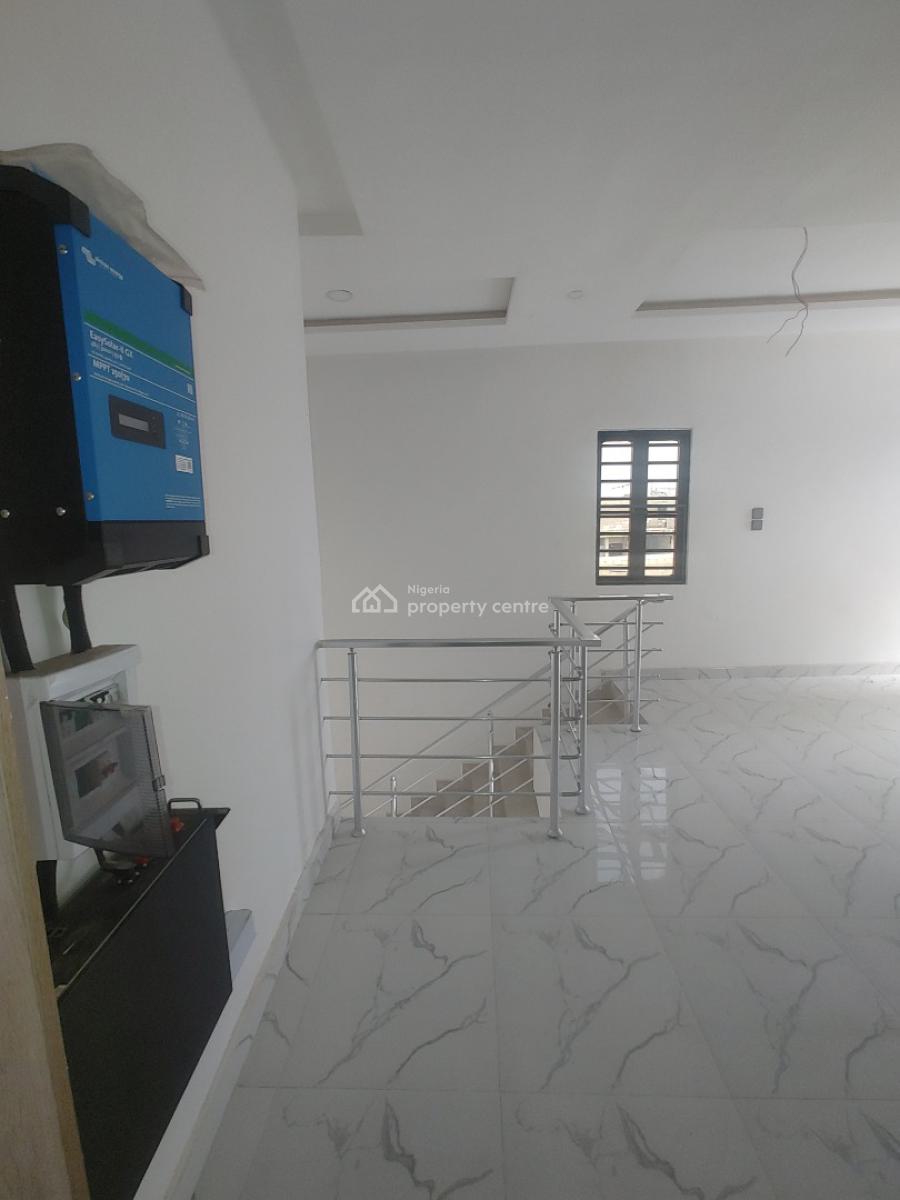 New 2 Bedrooms Terraced Duplex, with Bq in a Call in Estate, Abraham Adesanya, Ajah, Lagos, Terraced Duplex for Rent