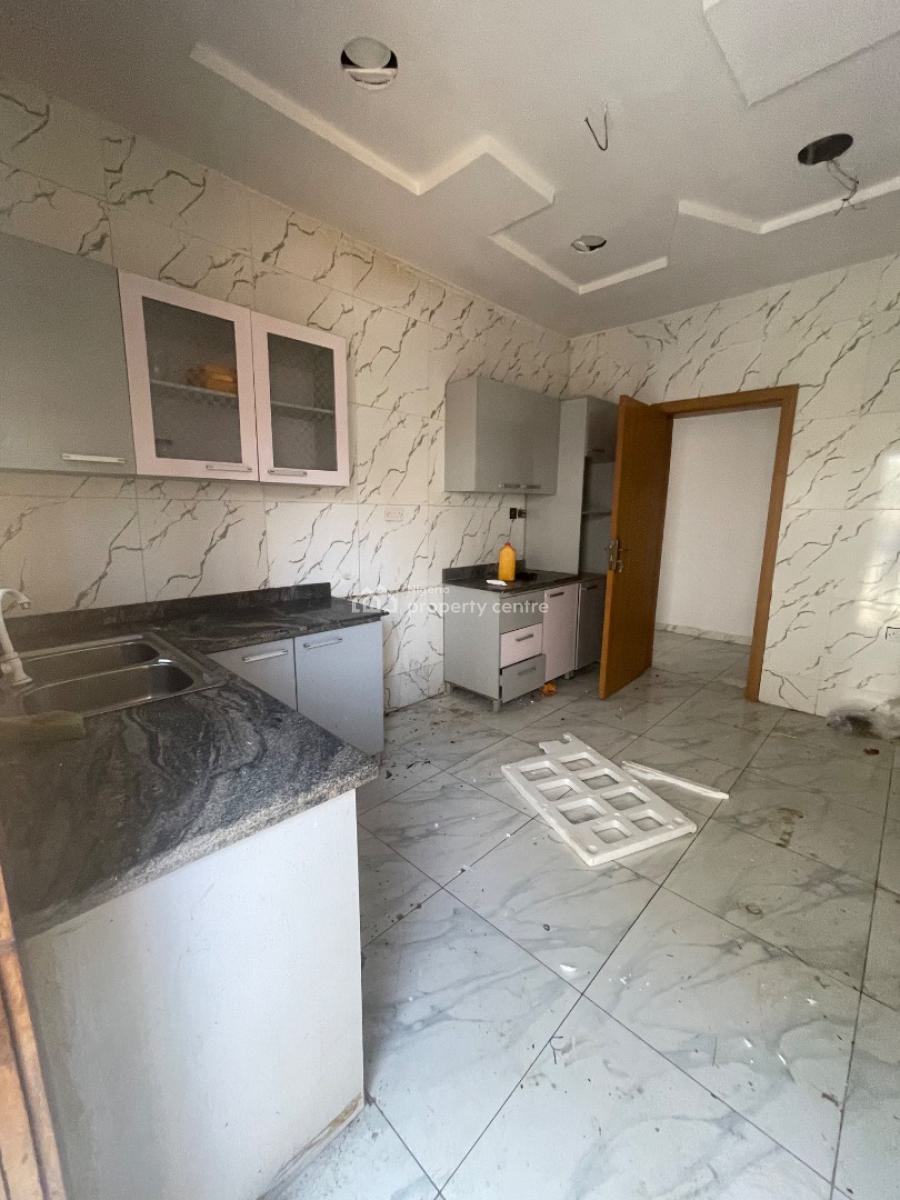 Luxury Standard 3 Bedroom Apartment, Located Inside an Estate,good Road,call to Access Estate,, Sangotedo, Ajah, Lagos, Flat / Apartment for Rent