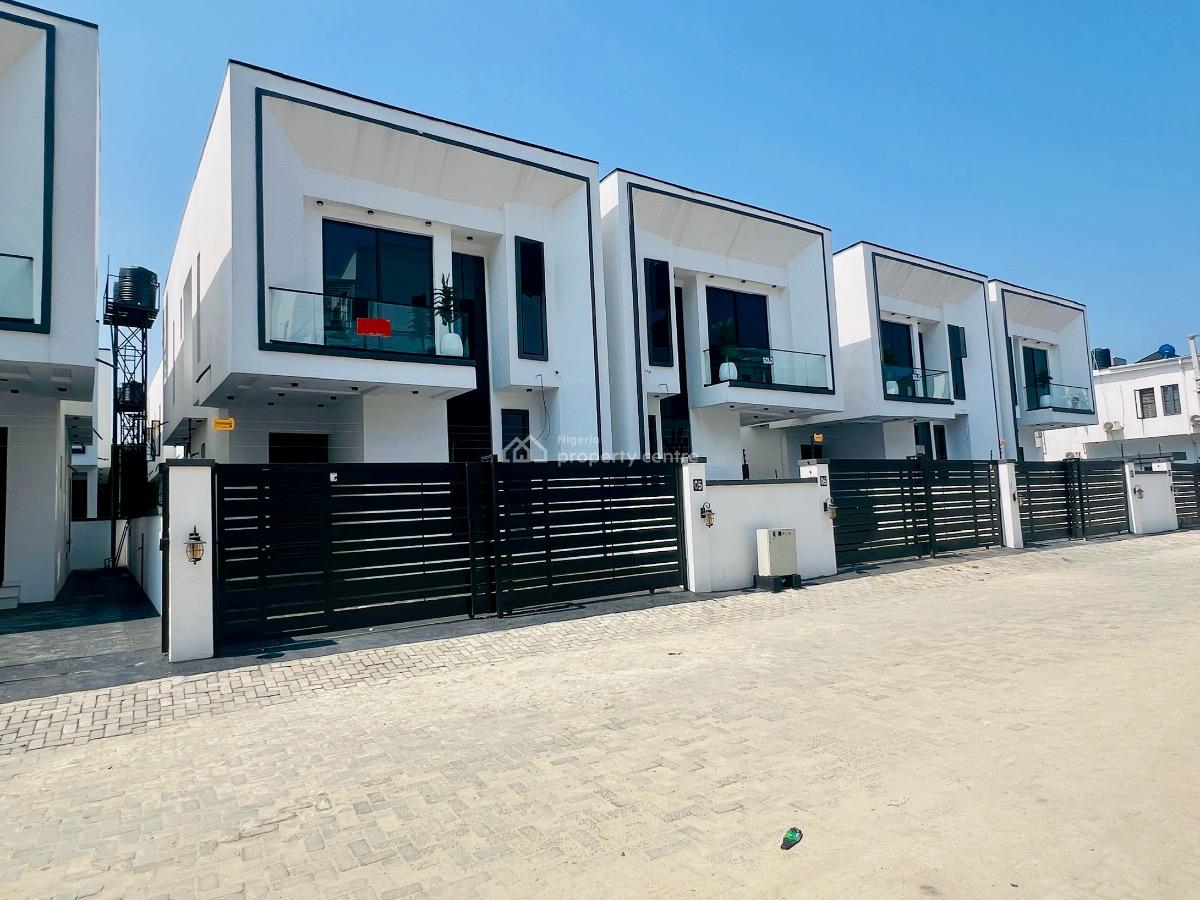 Brand New 4 Bedroom Duplex, Behind Elevation Church Ikate Lekki Lagos, Ikate, Lekki, Lagos, Semi-detached Duplex for Sale