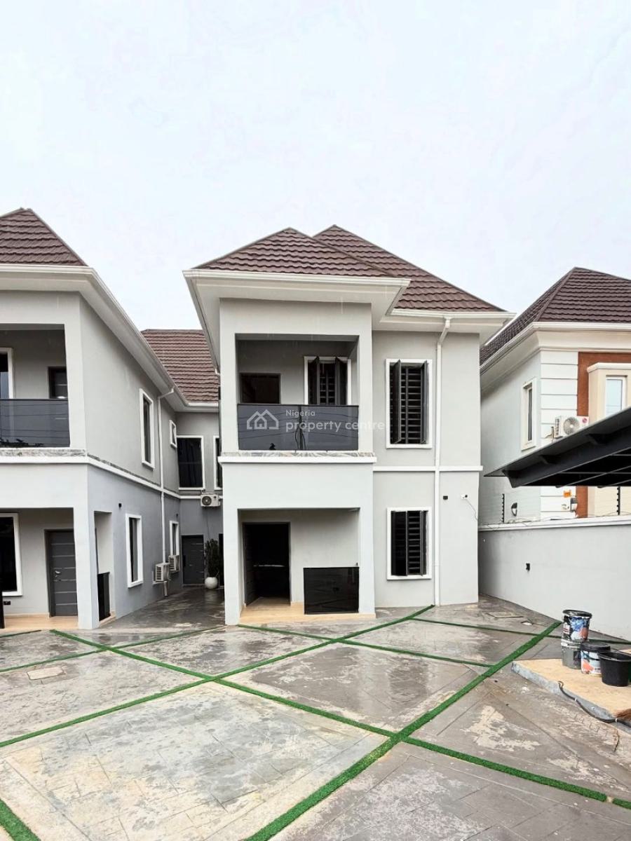 Brand New Tastefully Built Standard 4 Bedroom Terrace Duplex with Bq, After Brains and Hammers Lifecamp, Life Camp, Abuja, Terraced Duplex for Rent