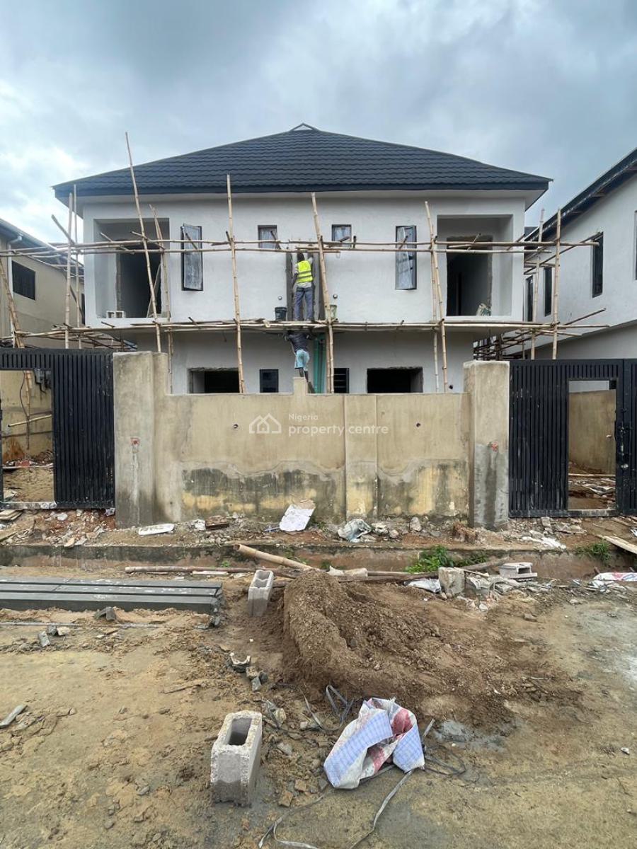 Astonishing 4 Bedroom Semi Detached House in a Secured Estate, Allen, Ikeja, Lagos, Semi-detached Duplex for Sale