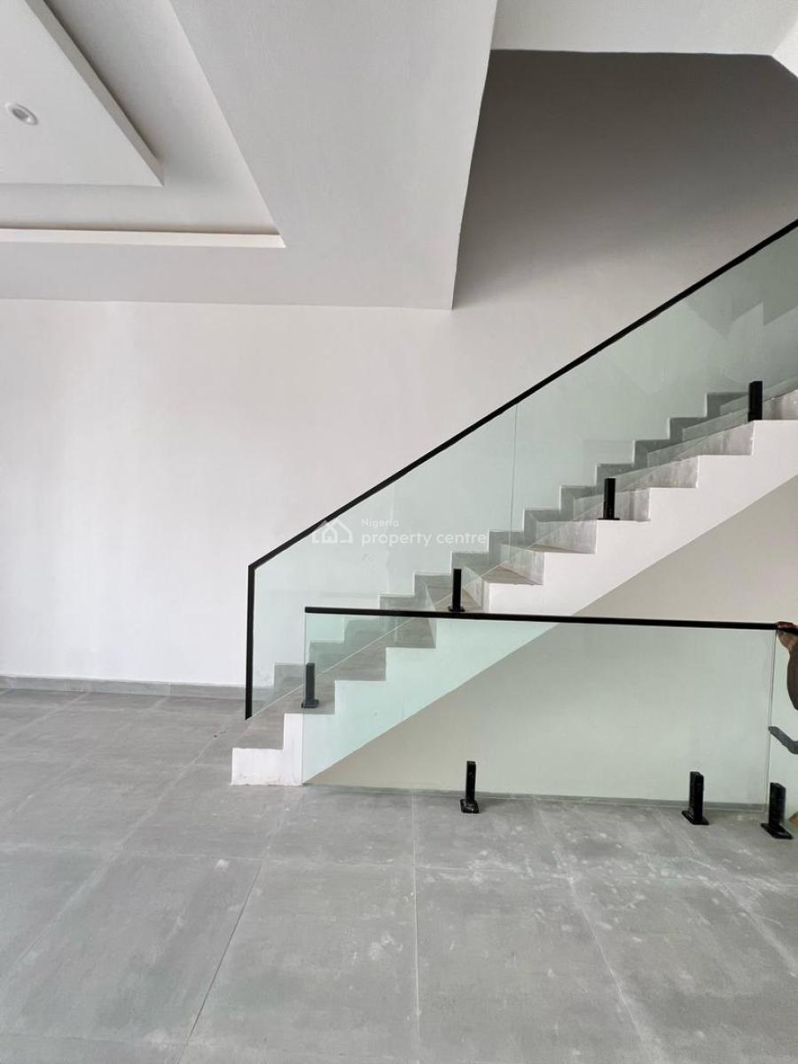 Contemporary 4 Bedroom Terraced  Duplex with Bq in a Serene Environmen, Great Value Home with Detailed Tasteful Finishing, Ikate, Lekki, Lagos, Terraced Duplex for Sale