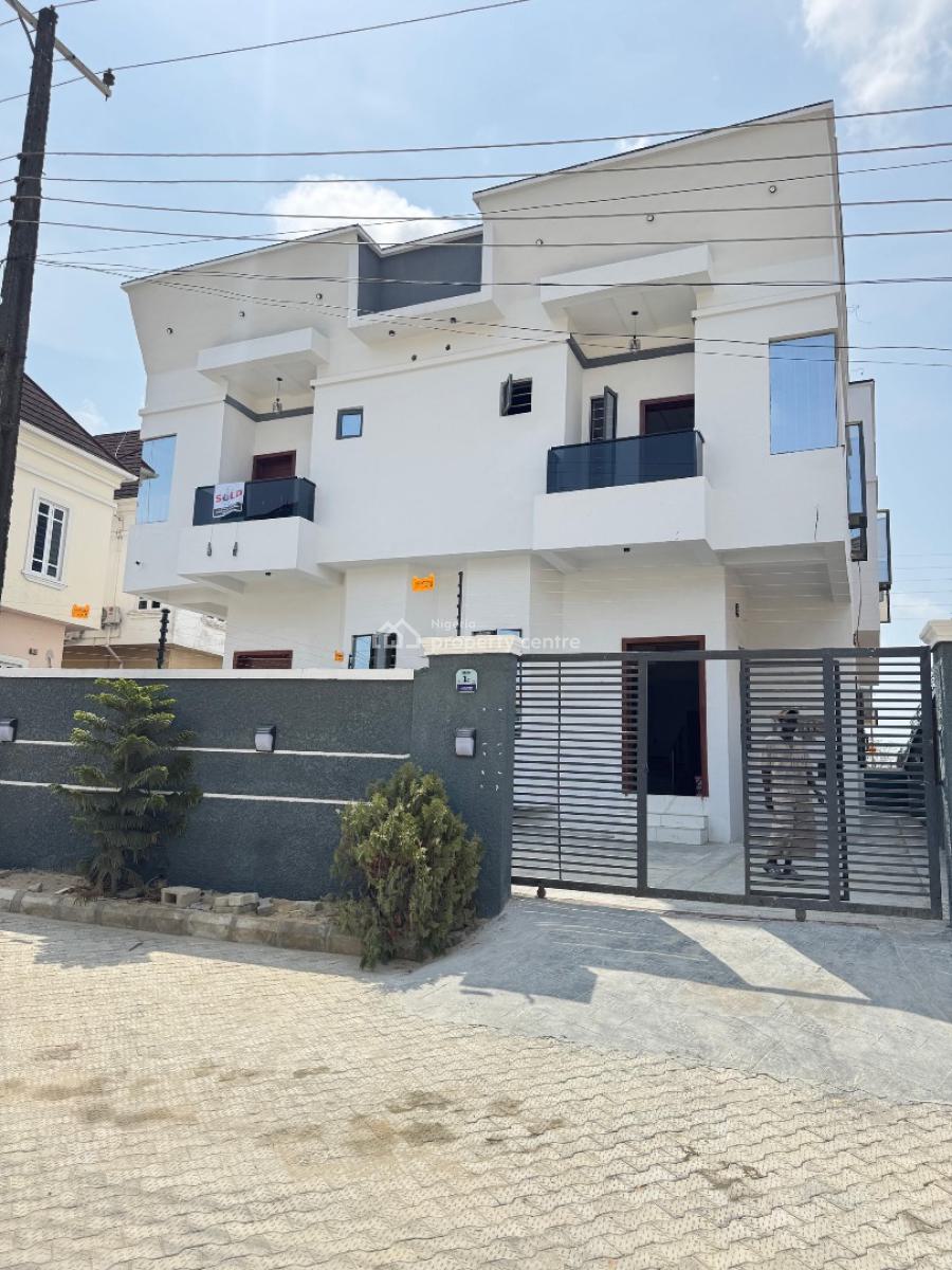 Affordable 4 Bedroom Semi-detached Duplex with a Bq, Ajah, Lagos, Semi-detached Duplex for Sale