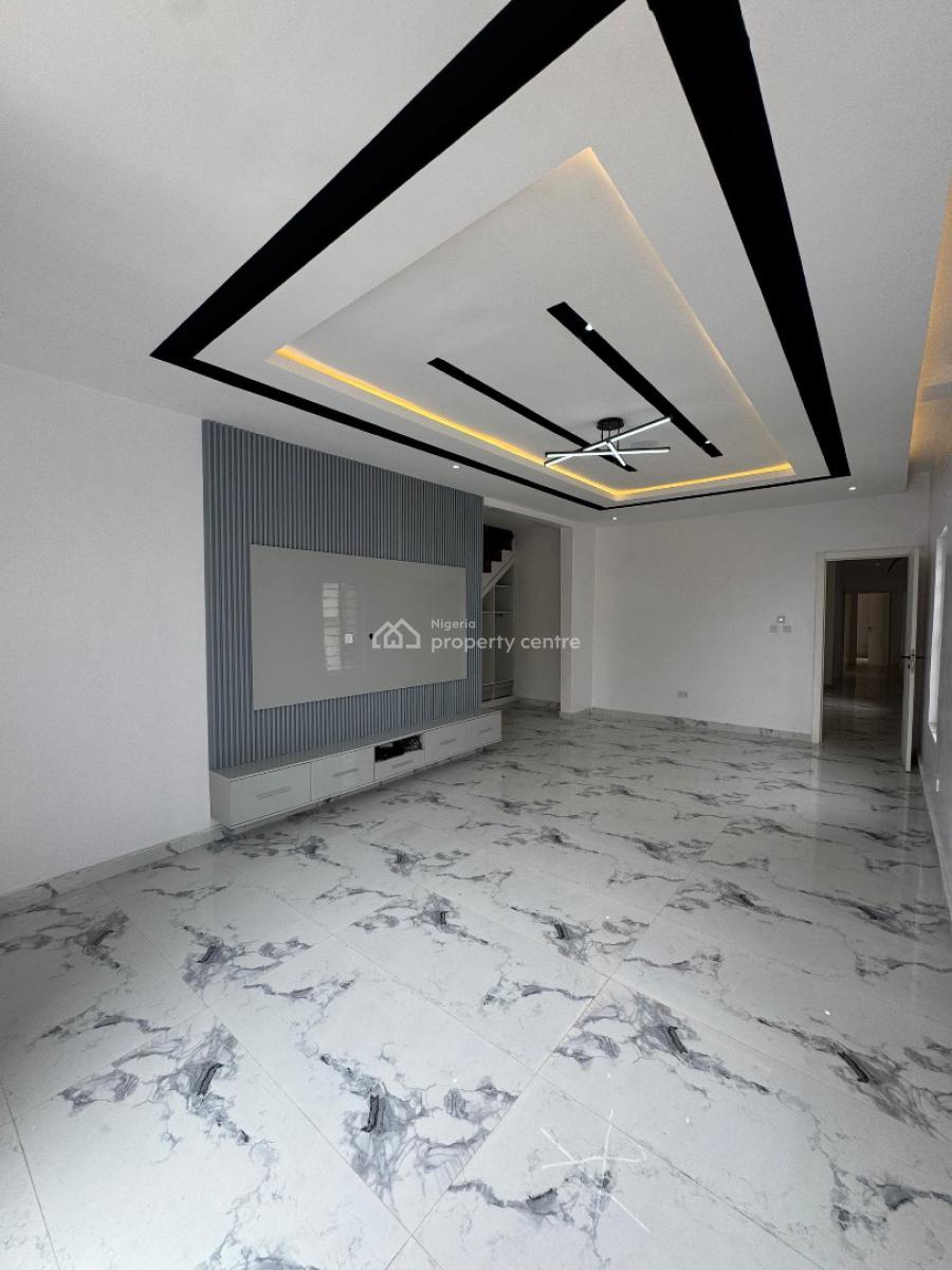 Magnificent 5-bedroom  with a Pool, Rooftop Terrace, Cinema, Bq, Chevron, Lekki, Lagos, Detached Duplex for Sale