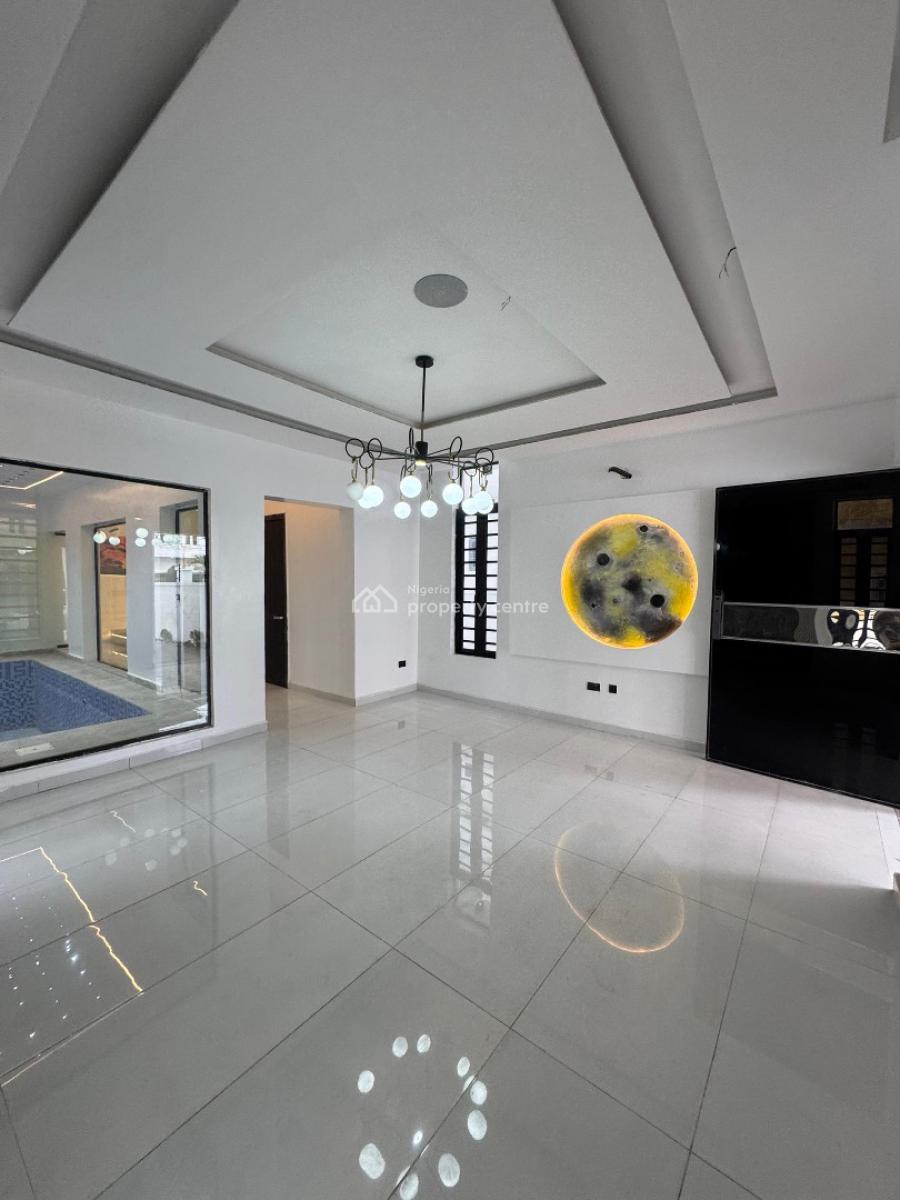 Magnificent 5-bedroom Duplex  in a Well Secured Location, Chevron, Lekki, Lagos, Detached Duplex for Sale