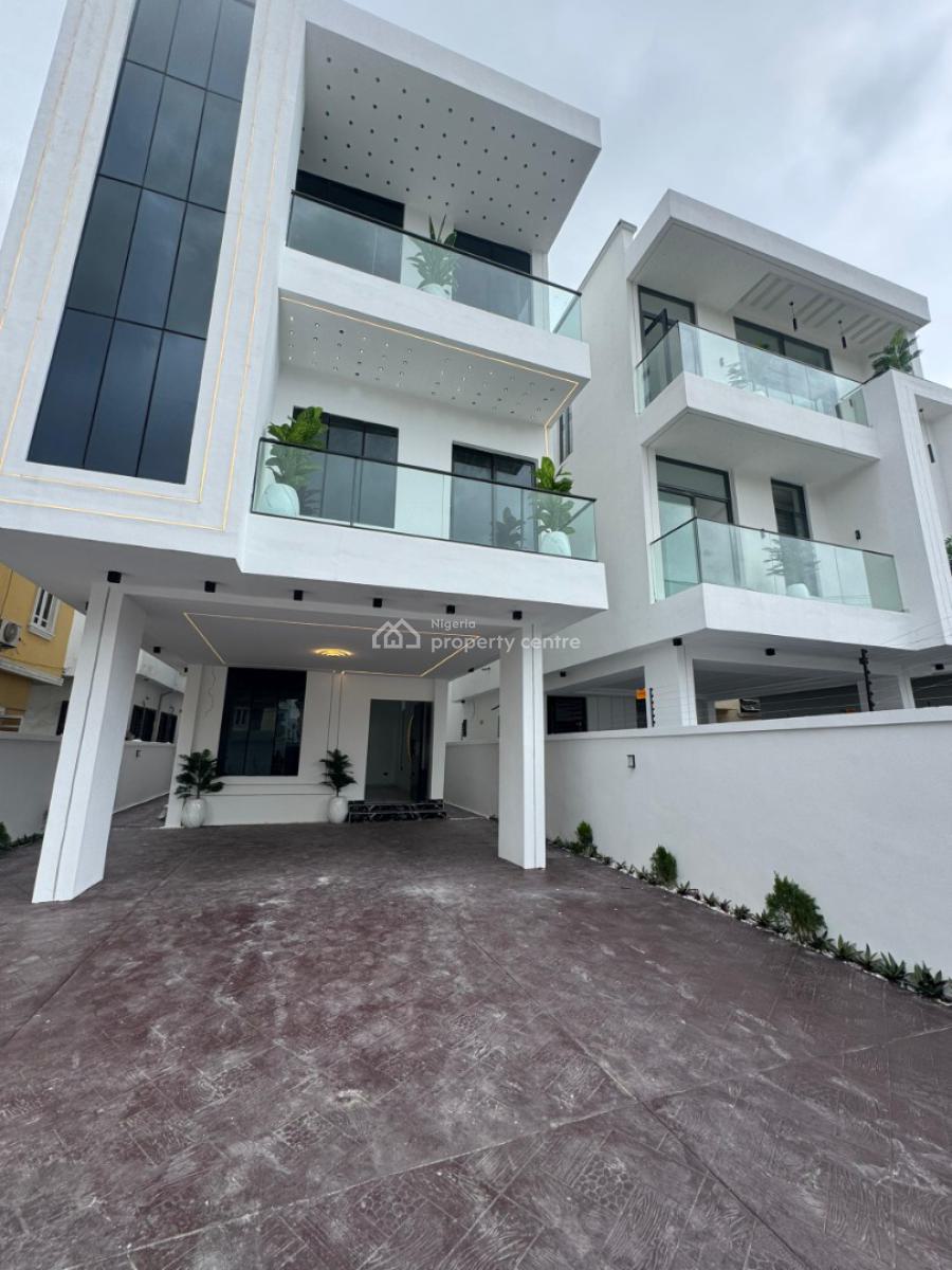 Gigantic 5 Bedroom Duplex with Swimming Pool,bq and Rooftop, Lekki, Lagos, Detached Duplex for Sale