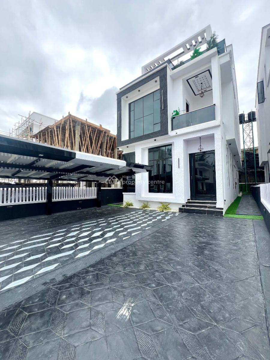 Luxurious 5 Bedroom Fully Detached Duplex with Swimming Pool and Bq, Ikota, Lekki, Lagos, Detached Duplex for Sale