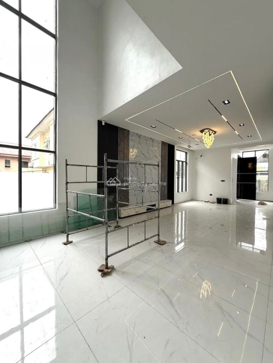 Contemporary Fully Detached Duplex with Rooftop Terrace, Cinema,& Pool, Chevron Drive. Secure and Serene Estate, Lekki, Lagos, Detached Duplex for Sale