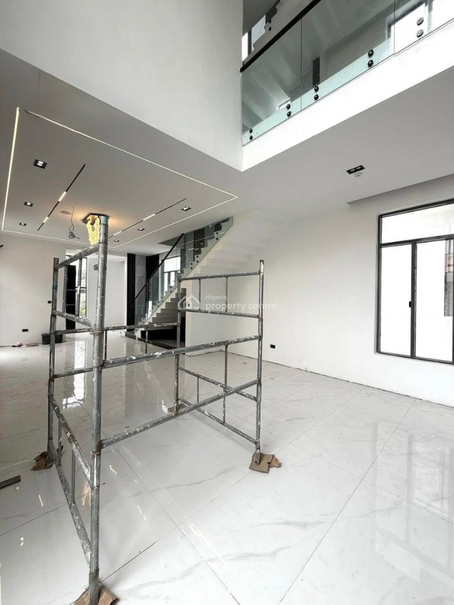 Contemporary Fully Detached Duplex with Rooftop Terrace, Cinema,& Pool, Chevron Drive. Secure and Serene Estate, Lekki, Lagos, Detached Duplex for Sale