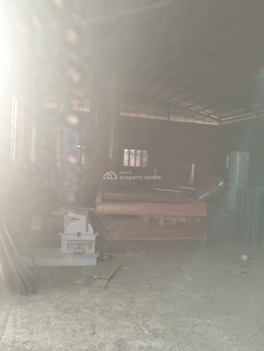 an Industrial Factory/warehouse Off The Major Road at Ikotun Idimu Rd, Off Subol Bus Stop Ikotun Idimu Road Idimu Lagos, Isheri Olofin, Alimosho, Lagos, Warehouse for Sale