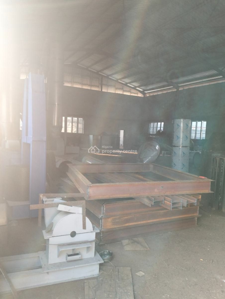 an Industrial Factory/warehouse Off The Major Road at Ikotun Idimu Rd, Off Subol Bus Stop Ikotun Idimu Road Idimu Lagos, Isheri Olofin, Alimosho, Lagos, Warehouse for Sale