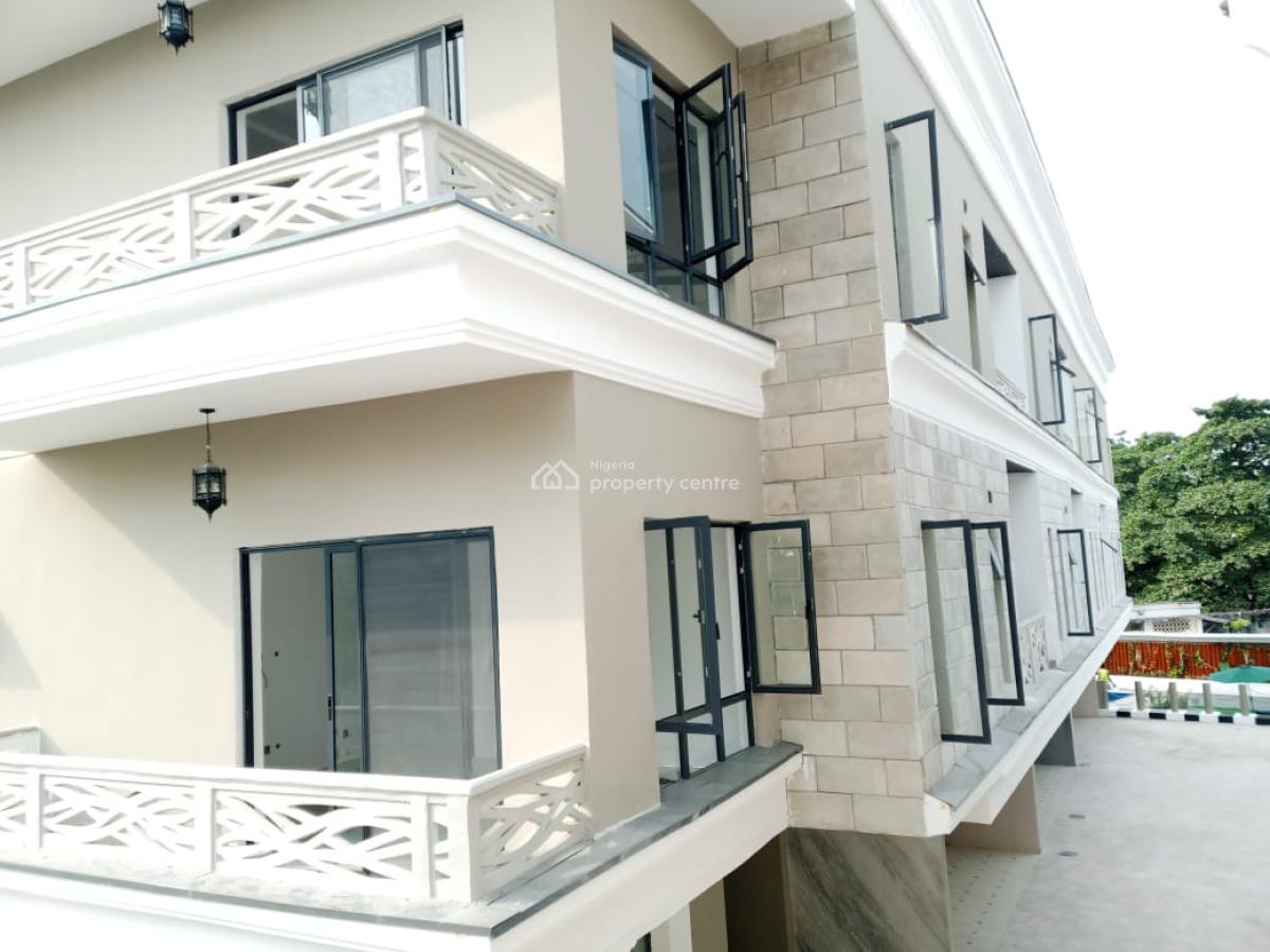 Luxury Brand New 5bedrooms Terraced Duplex with 2bd Pool and Gym, Parkview, Ikoyi, Lagos, Terraced Duplex for Sale