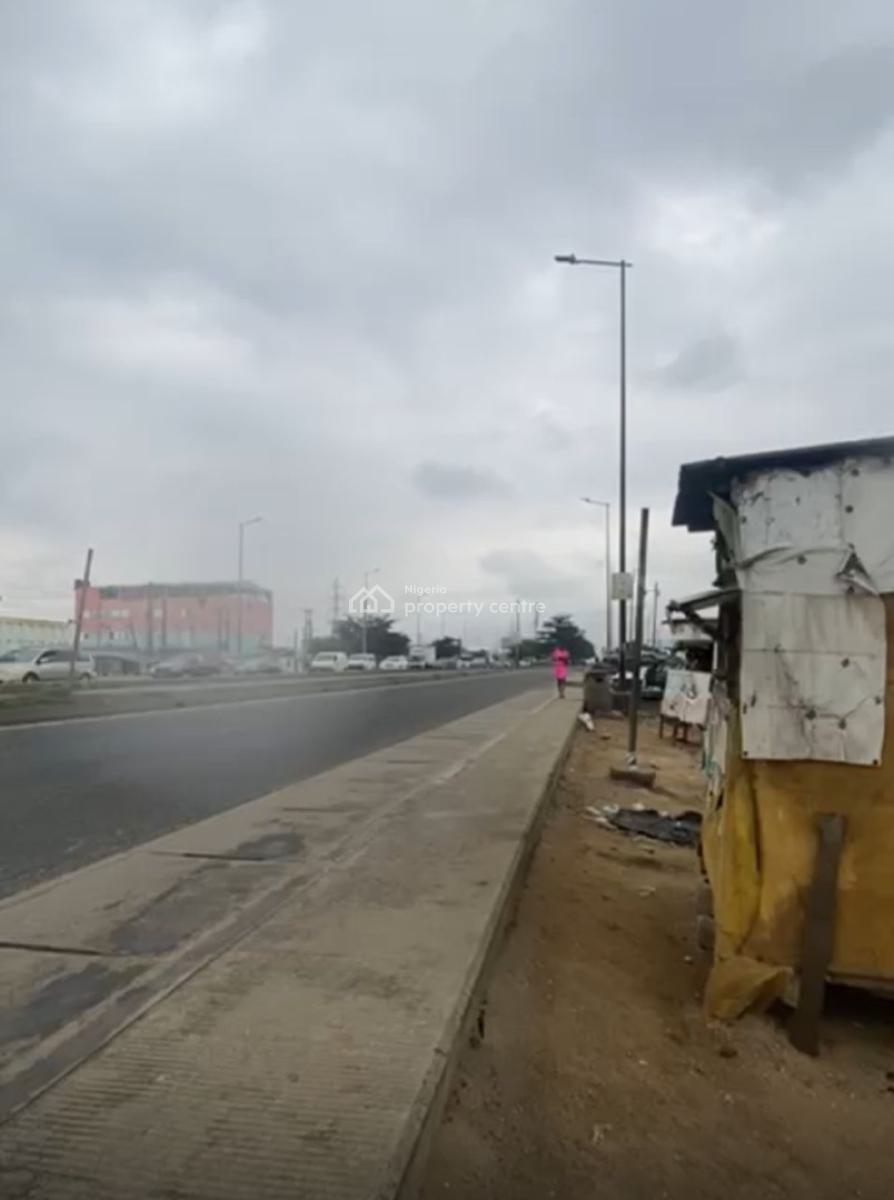 Two Plots with Demolisheable Structures (fenced But Not Gated)  Direct, Thomas  Bus-stop, Ikorodu, Lagos, Block of Flats for Sale