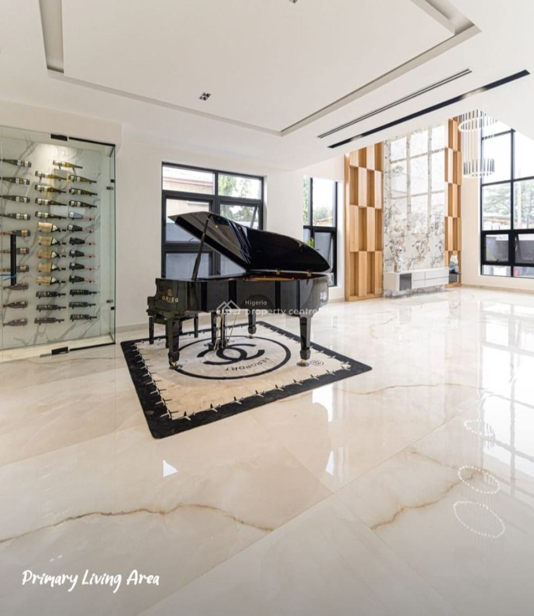 Luxury State of The Art Italian Semi Furnished 5 Bedroom Mansion & Bq, Ikoyi, Lagos, Detached Duplex for Sale