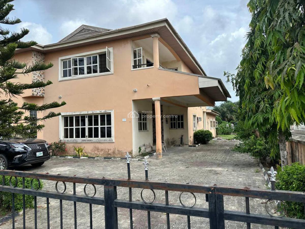 a 6-bedroom Detached House in a Prime Location, Cooperative Villas, Badore, Ajah, Lagos, Detached Duplex for Sale