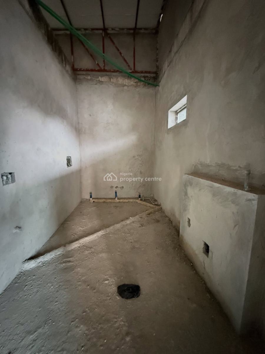 5-bedroom Terrace Duplex with Bq  Semi-finished, Jabi, Abuja, Terraced Duplex for Sale