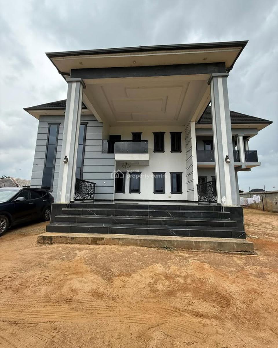5 Bedroom Duplex with 3 Bedroom Duplex Bq, Alhaji Estate, Rumuodomaya, Port Harcourt, Rivers, Detached Duplex for Sale