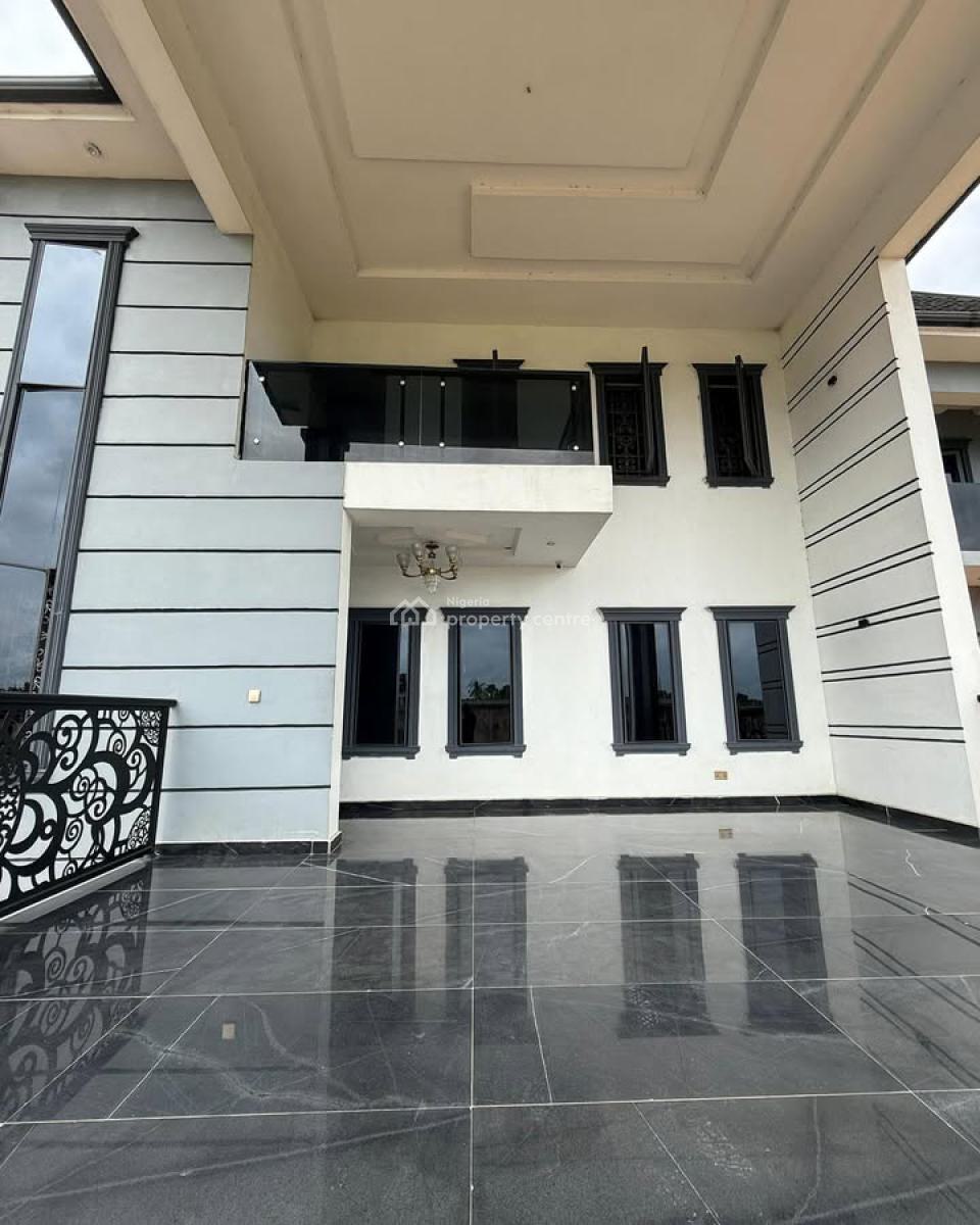 5 Bedroom Duplex with 3 Bedroom Duplex Bq, Alhaji Estate, Rumuodomaya, Port Harcourt, Rivers, Detached Duplex for Sale