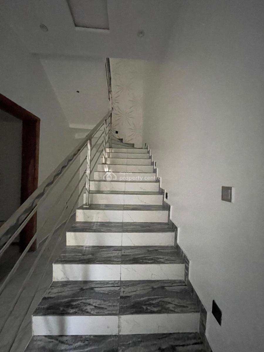 Spacious 5 Bedroom Fully Detached with Bq, Osapa, Lekki, Lagos, Detached Duplex for Rent