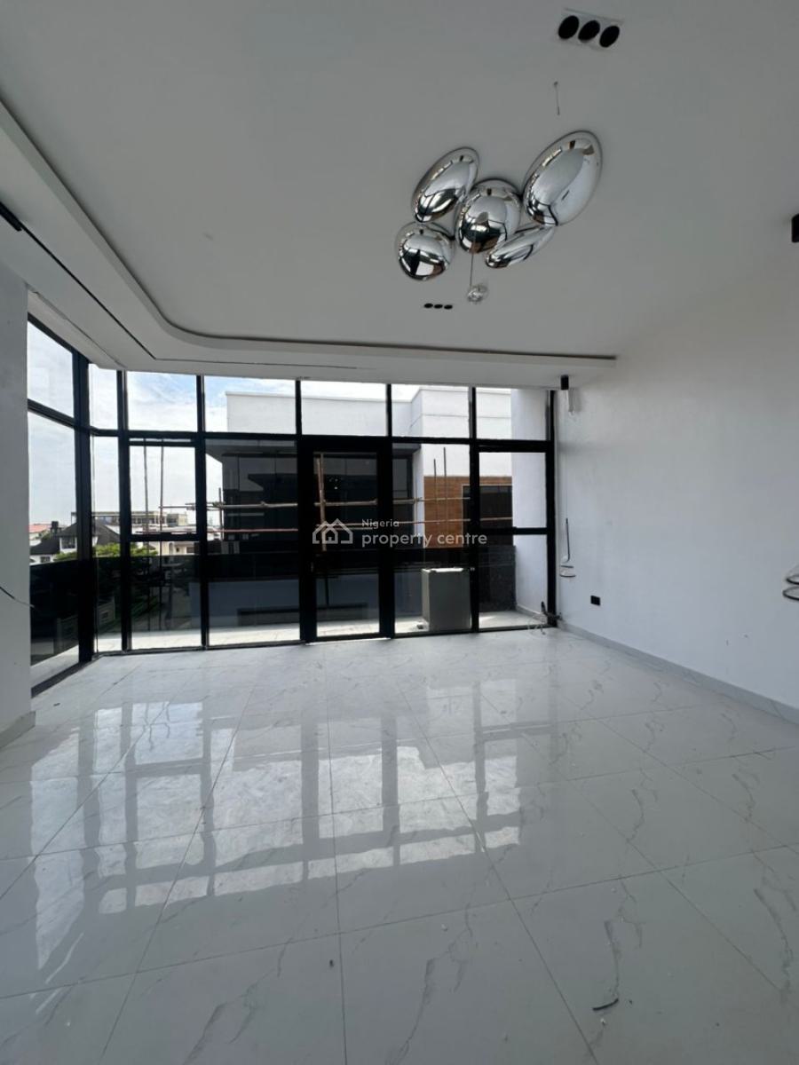 Fully Smart 4 Bedrooms Terraced Duplex with Bq and Pool, Lekki Phase 1, Lekki, Lagos, Terraced Duplex for Sale
