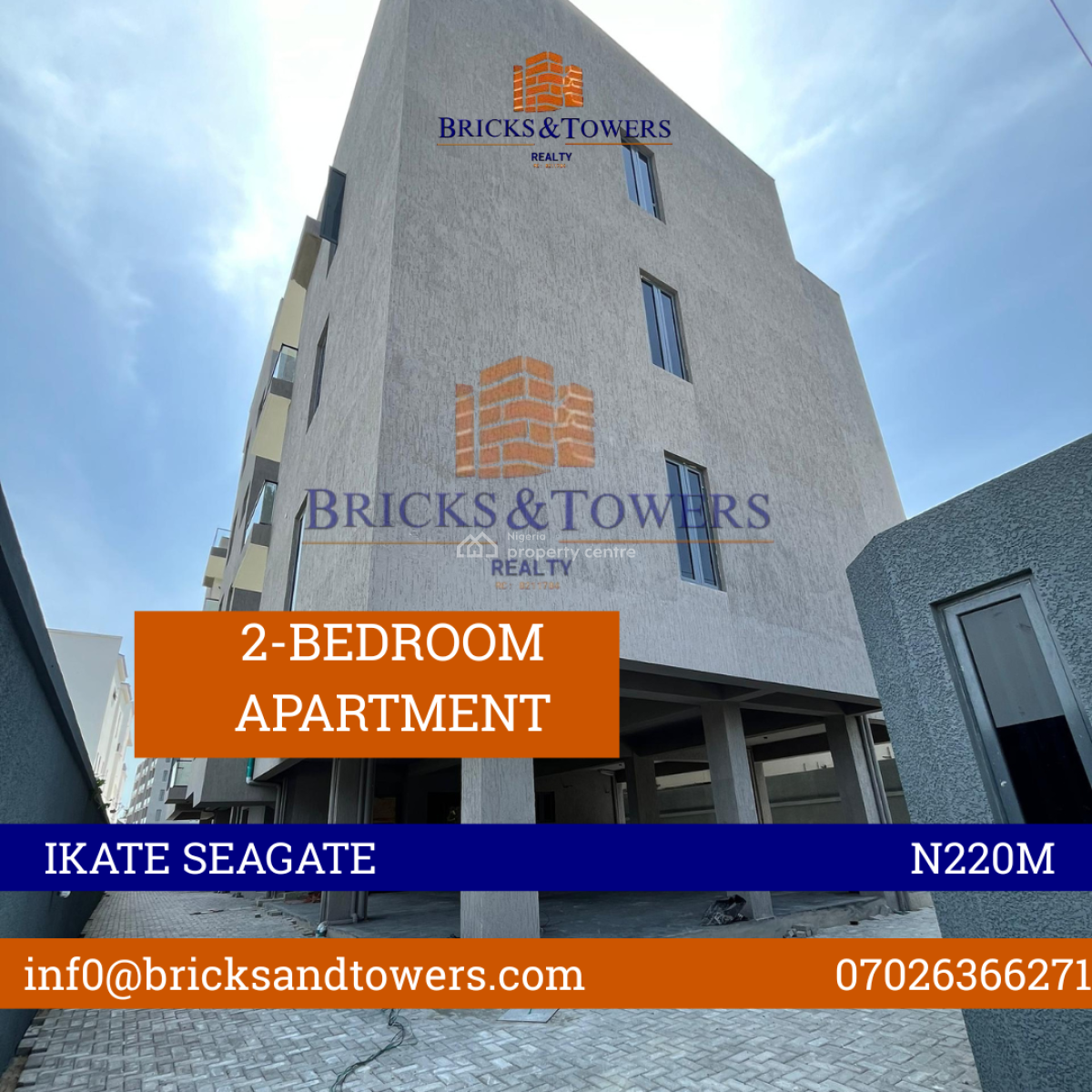 2 Bedroom Apartment, Ikate, Lekki, Lagos, Flat / Apartment for Sale