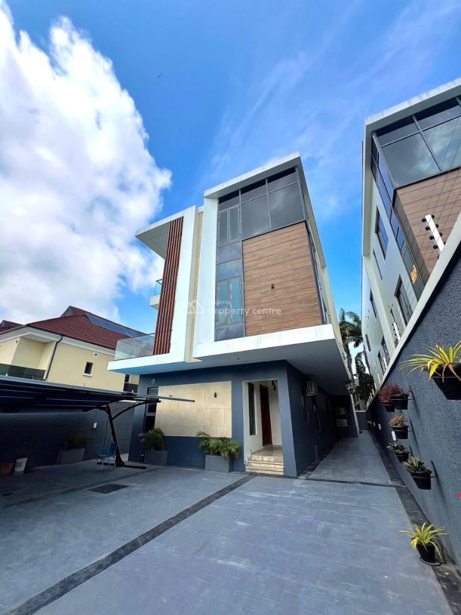 Luxury Fully Fitted 5 Bedroom Detached House with 2 Bq, Elevator, Lekki Phase 1, Lekki, Lagos, Detached Duplex for Sale