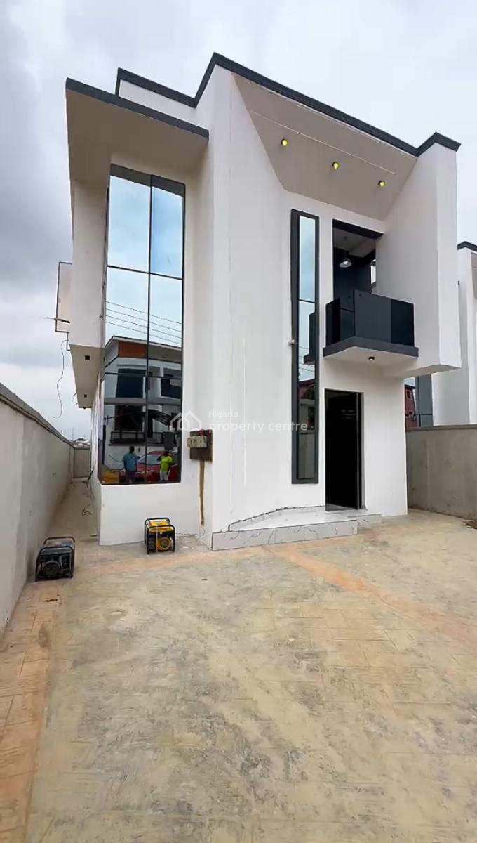 Newly Built 4 Bedroom  Detached Duplex with Bq, Ogba, Ikeja, Lagos, Detached Duplex for Sale