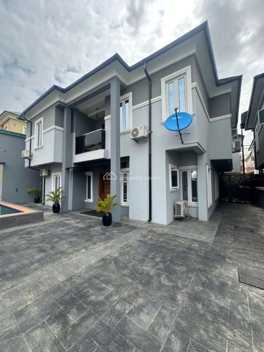 Fully Furnished Spacious 5 Bedroom Detached Duplex Plus Bq, Ikate, Lekki, Lagos, Detached Duplex for Sale