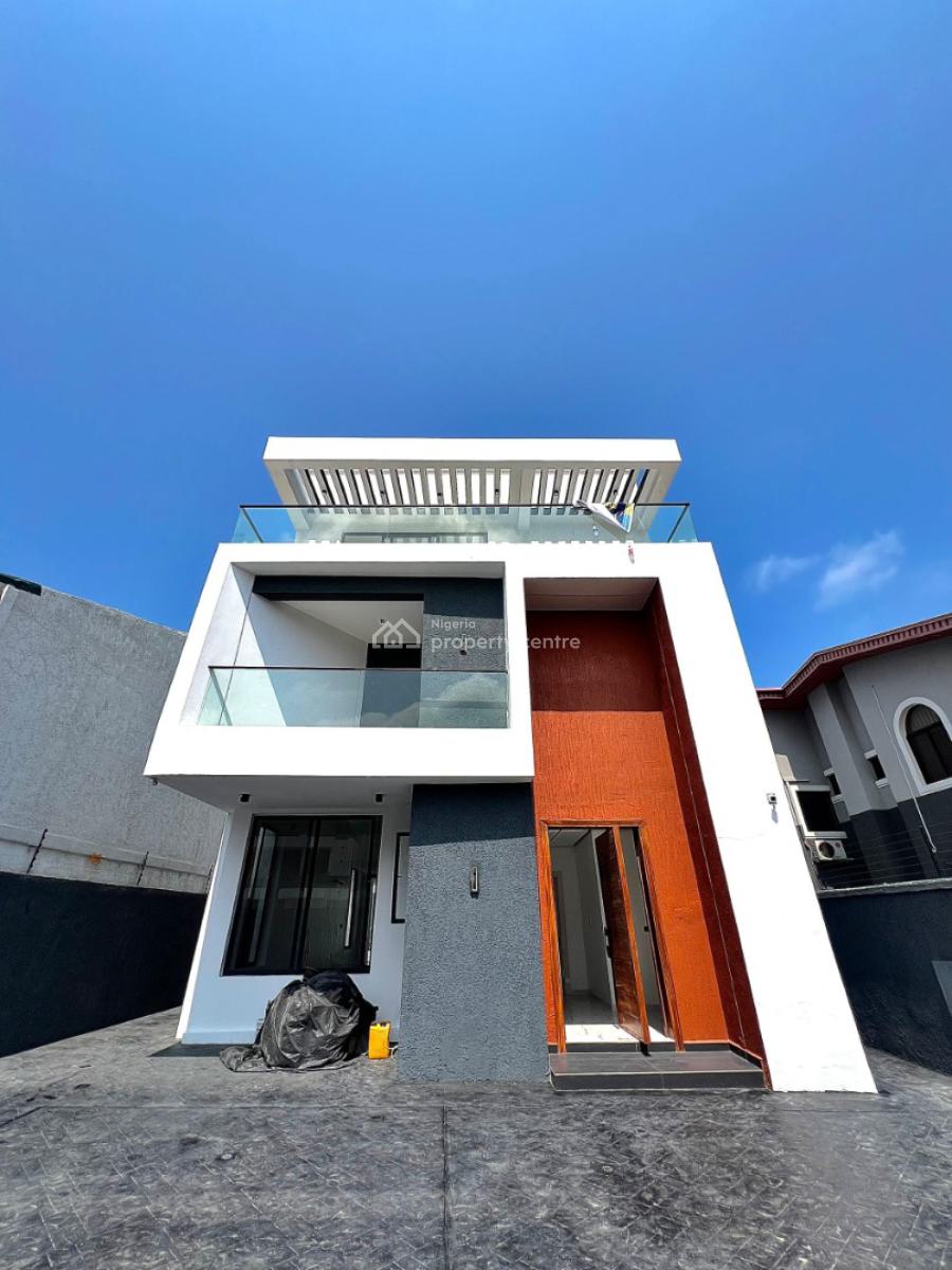 Luxury 5 Bedroom Fully Detached with Bq, Gym, Cinema, Office Space, Lekki Phase 1, Lekki, Lagos, Detached Duplex for Sale