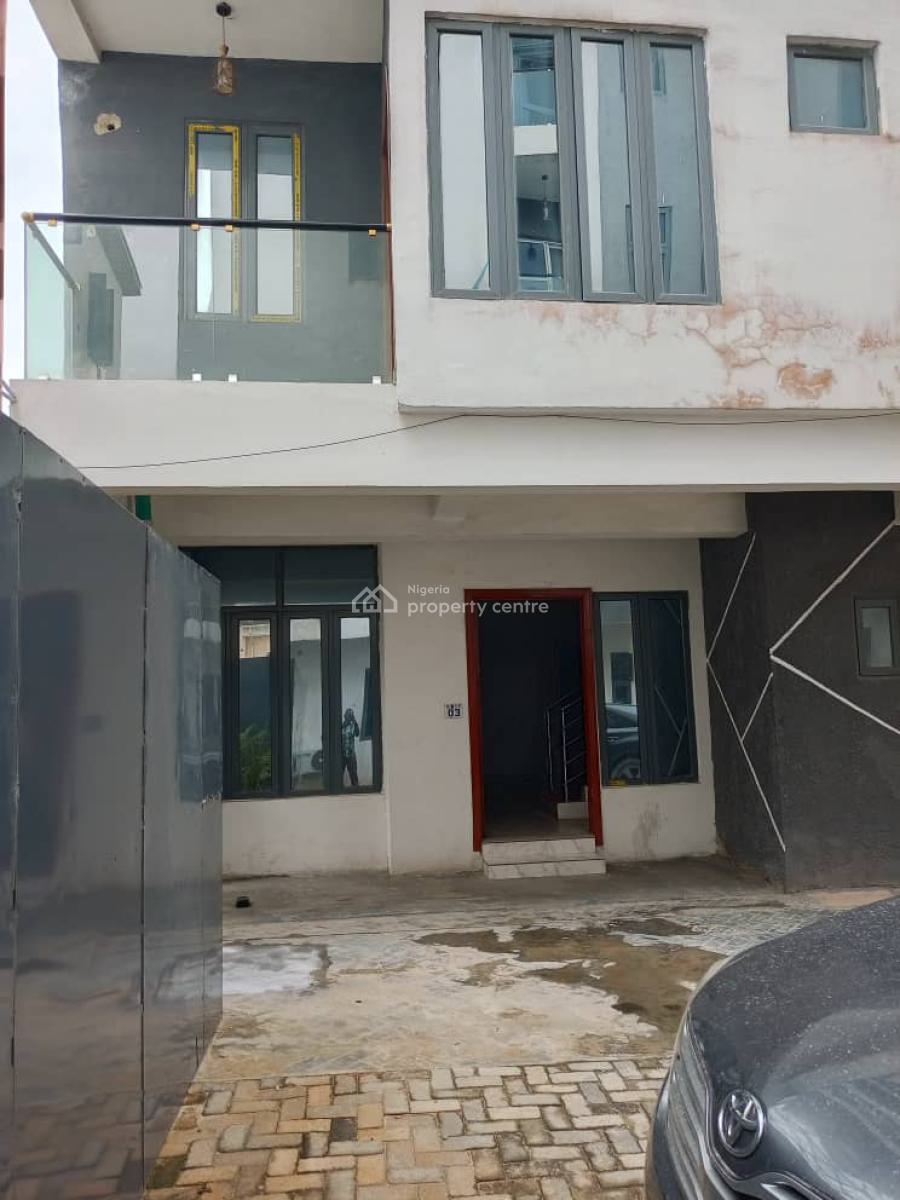 Luxury Fully Serviced 3 Bedrooms Terraced Duplex with Bq, Ologolo, Lekki, Lagos, Terraced Duplex for Rent