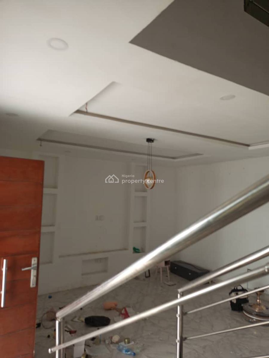 Luxury Fully Serviced 3 Bedrooms Terraced Duplex with Bq, Ologolo, Lekki, Lagos, Terraced Duplex for Rent