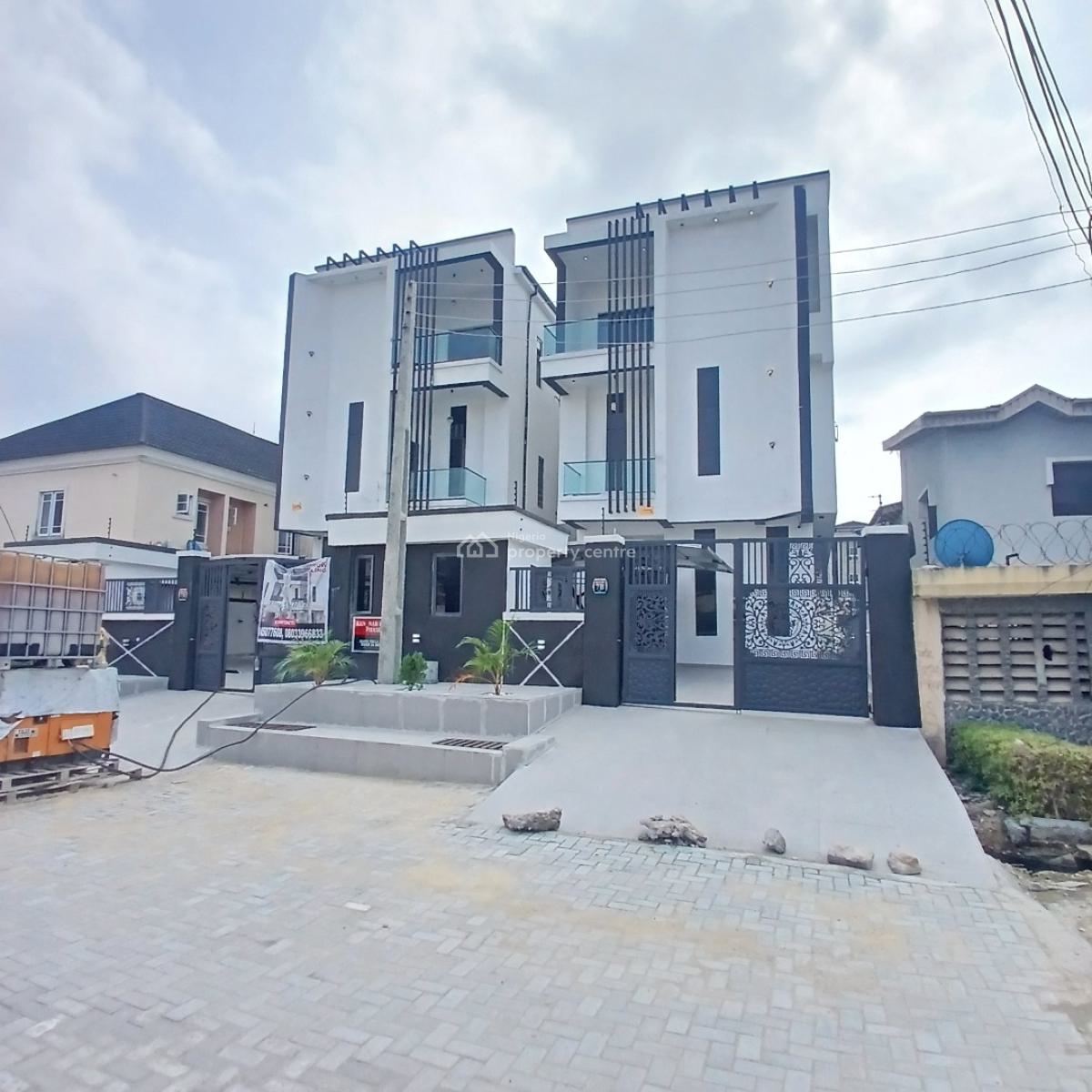 Gigantic 5 Bedroom Detached Duplex with Private Elevator, Ikota, Lekki, Lagos, Detached Duplex for Sale