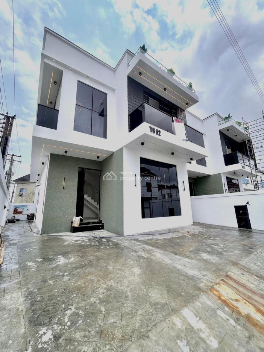 Stunning Luxury 4 Bedroom Fully Detached Duplex with Bq, Ajah, Lagos, Detached Duplex for Sale
