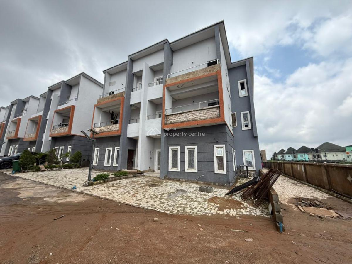 4 Bedroom Terrace with Bq, Kukwaba, Abuja, Terraced Duplex for Sale