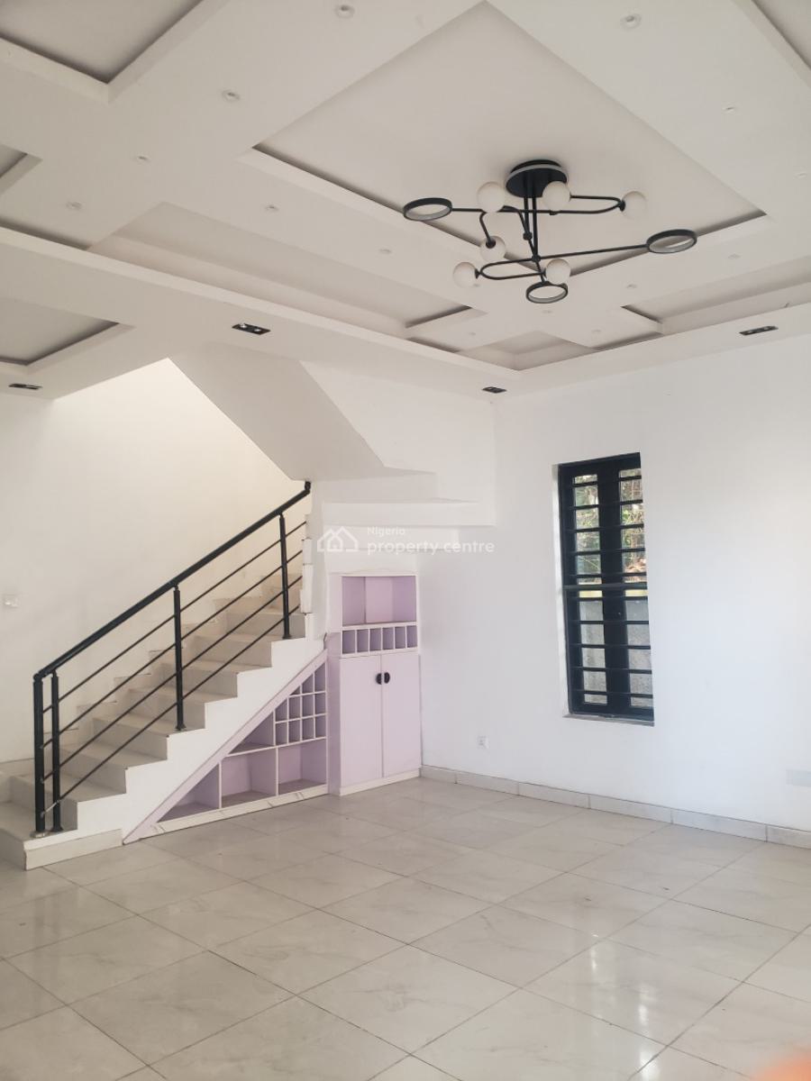 a Contemporary 4 Bedroom Semi Detached Duplex with Bq, Before Abraham Adesanya, Ajah, Lagos, Semi-detached Duplex for Sale
