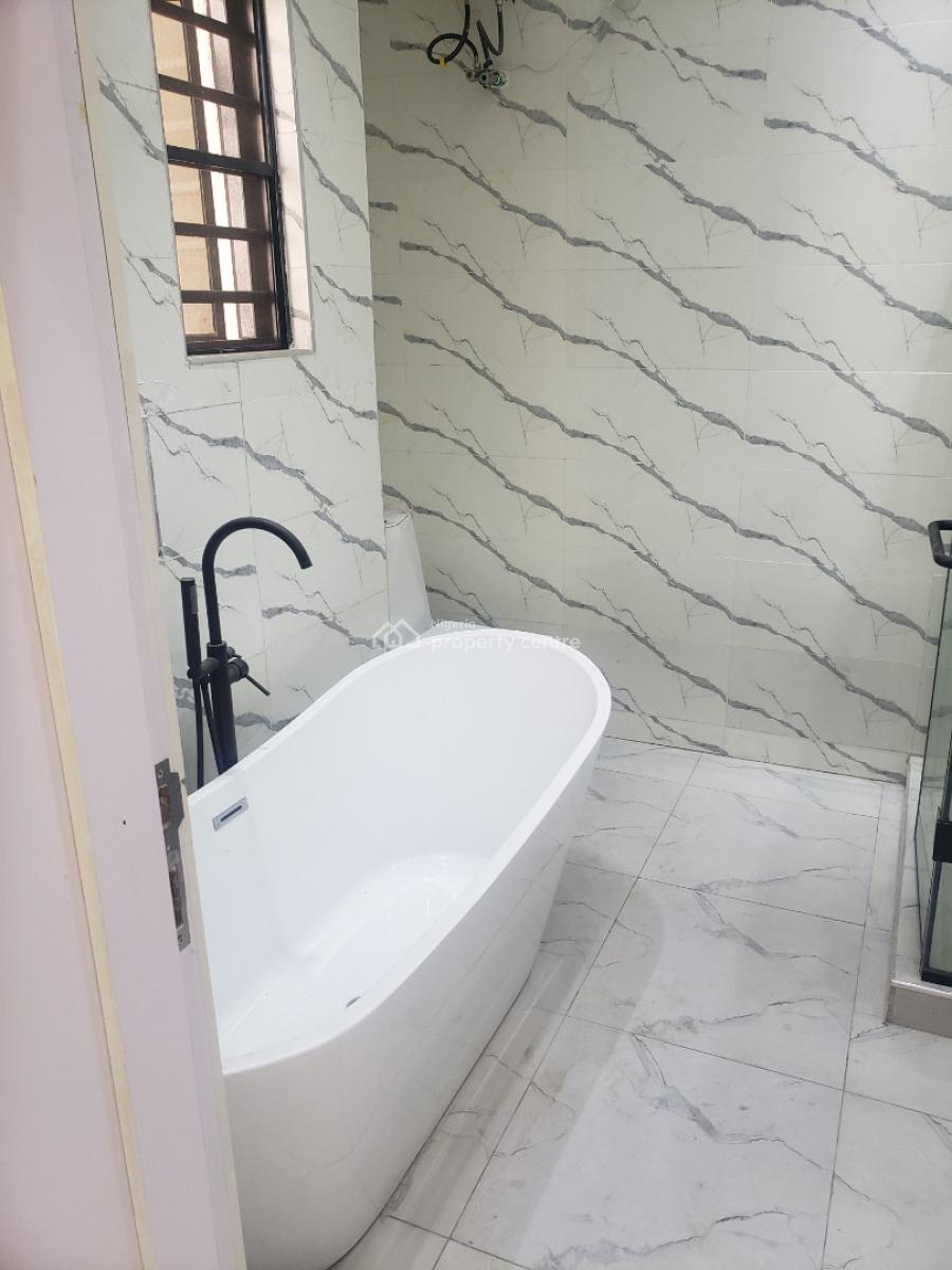 a Contemporary 4 Bedroom Semi Detached Duplex with Bq, Before Abraham Adesanya, Ajah, Lagos, Semi-detached Duplex for Sale