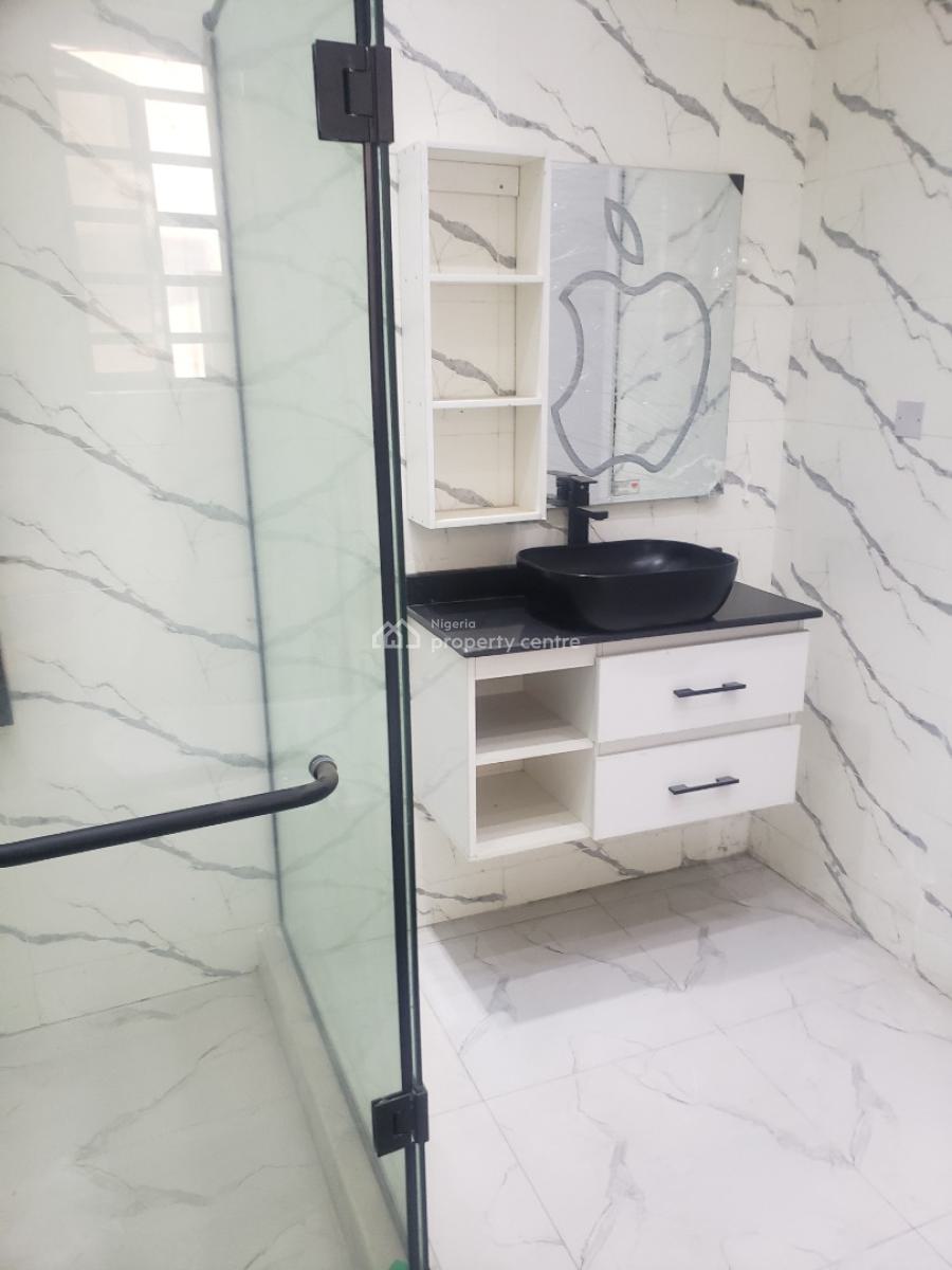 a Contemporary 4 Bedroom Semi Detached Duplex with Bq, Before Abraham Adesanya, Ajah, Lagos, Semi-detached Duplex for Sale