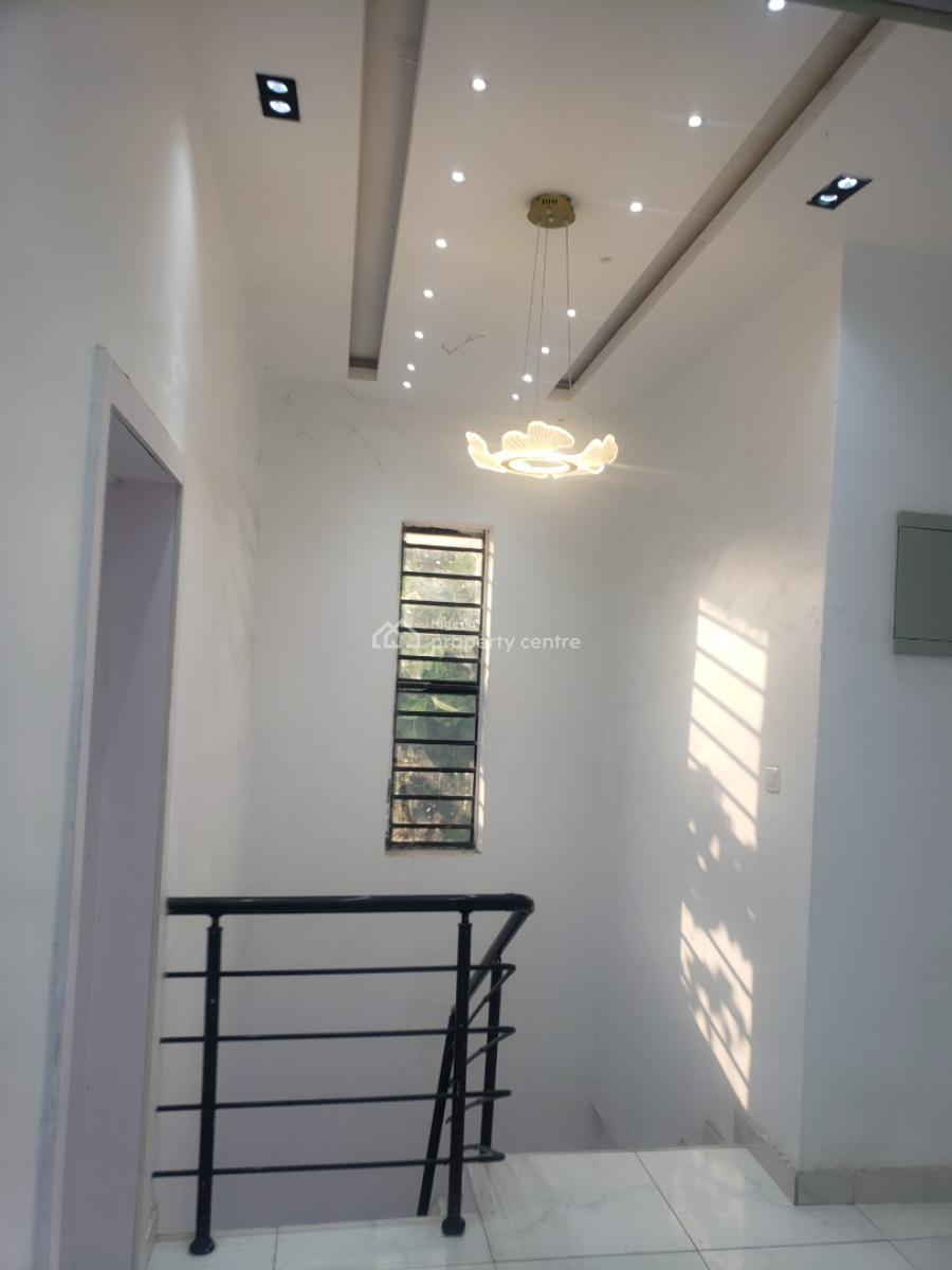 a Contemporary 4 Bedroom Semi Detached Duplex with Bq, Before Abraham Adesanya, Ajah, Lagos, Semi-detached Duplex for Sale