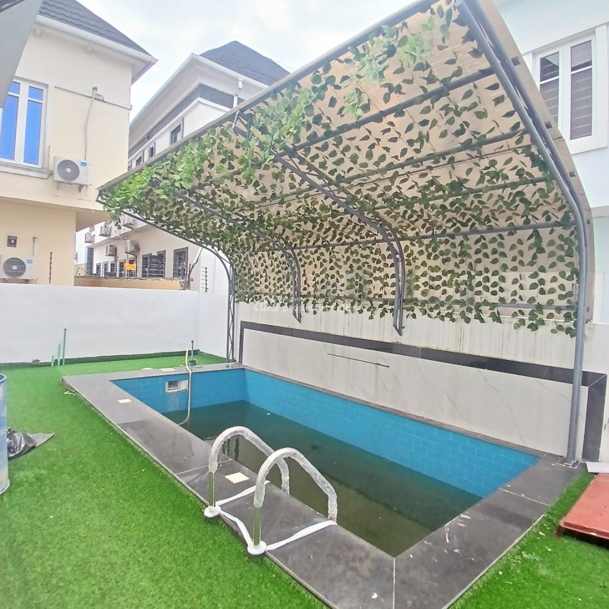 Gigantic 5 Bedroom Detached Duplex with Swimming Pool, Close Proximity to Blackbell, Mega Chicken, Ikota, Lekki, Lagos, Detached Duplex for Sale