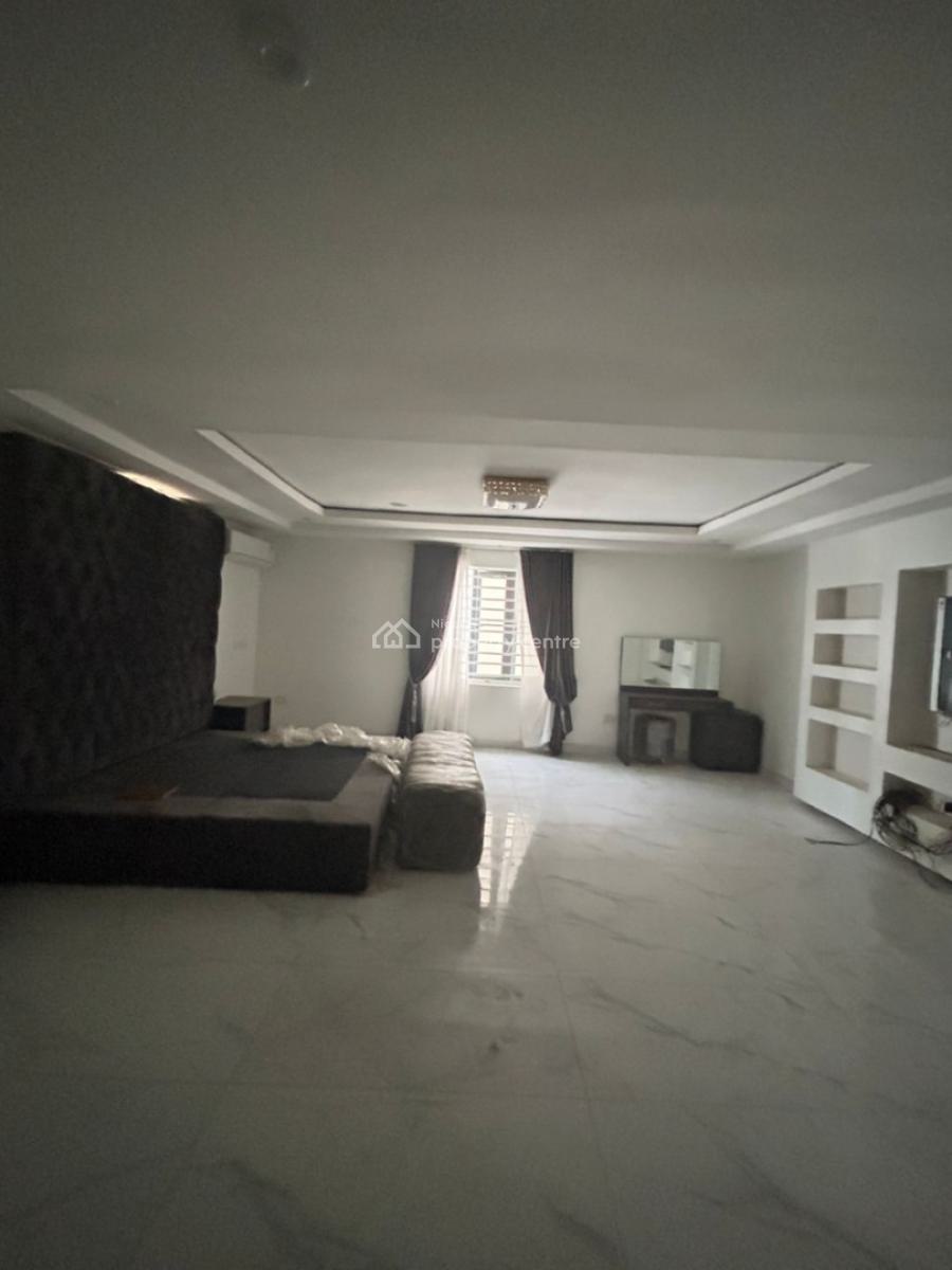 Seaview Fully Detached and Semi Furnish 4 Bedroom with Bq, Gym and Pool, Osborne, Ikoyi, Lagos, Detached Duplex for Rent
