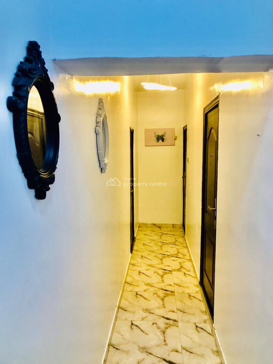 2 Bedrooms Serviced Apartment, Cg Apartments, Julie Estate, Off Kudirat Abiola Way, Oregun, Ikeja, Lagos, Flat / Apartment Short Let