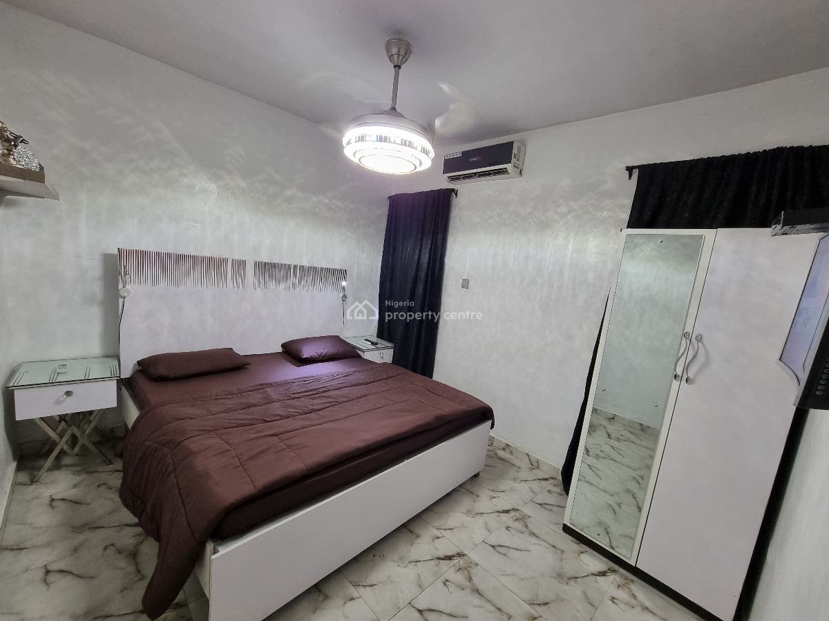 2 Bedrooms Serviced Apartment, Cg Apartments, Julie Estate, Off Kudirat Abiola Way, Oregun, Ikeja, Lagos, Flat / Apartment Short Let