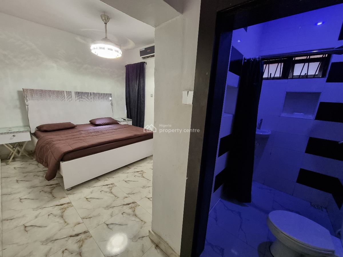2 Bedrooms Serviced Apartment, Cg Apartments, Julie Estate, Off Kudirat Abiola Way, Oregun, Ikeja, Lagos, Flat / Apartment Short Let