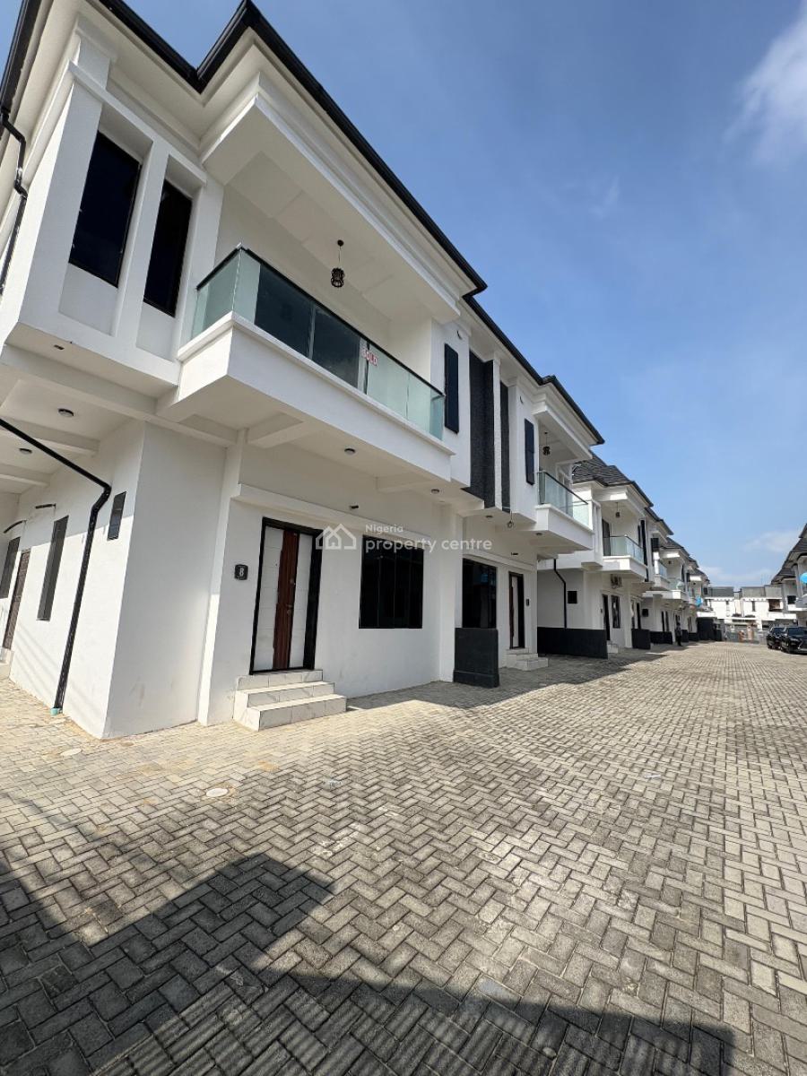 Stunning 4 Bedroom Semi Detached Dulex with Bq, Ikota, Lekki, Lagos, Semi-detached Duplex for Sale