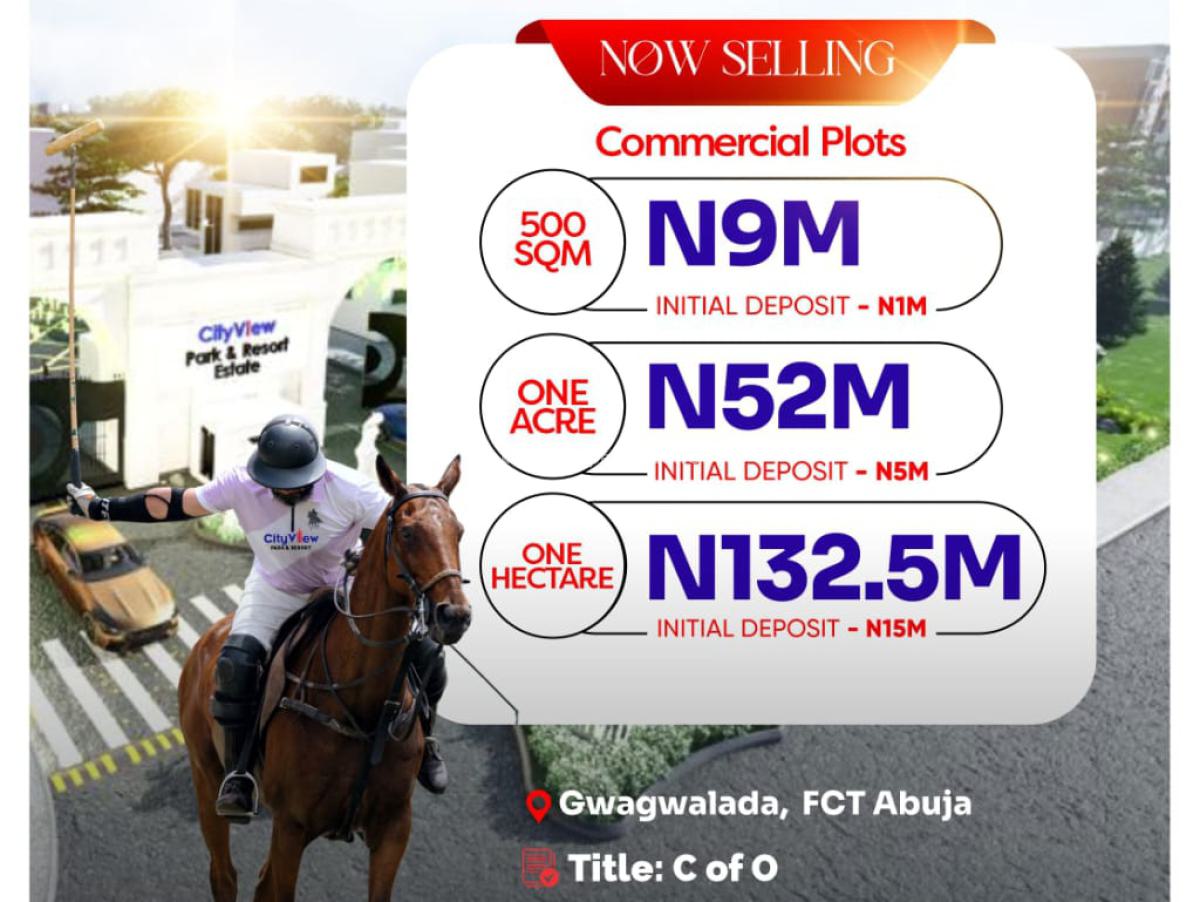 Affordable Prime Estate Land, City View Park and Resort Estate, Gwagwalada, Abuja, Mixed-use Land for Sale