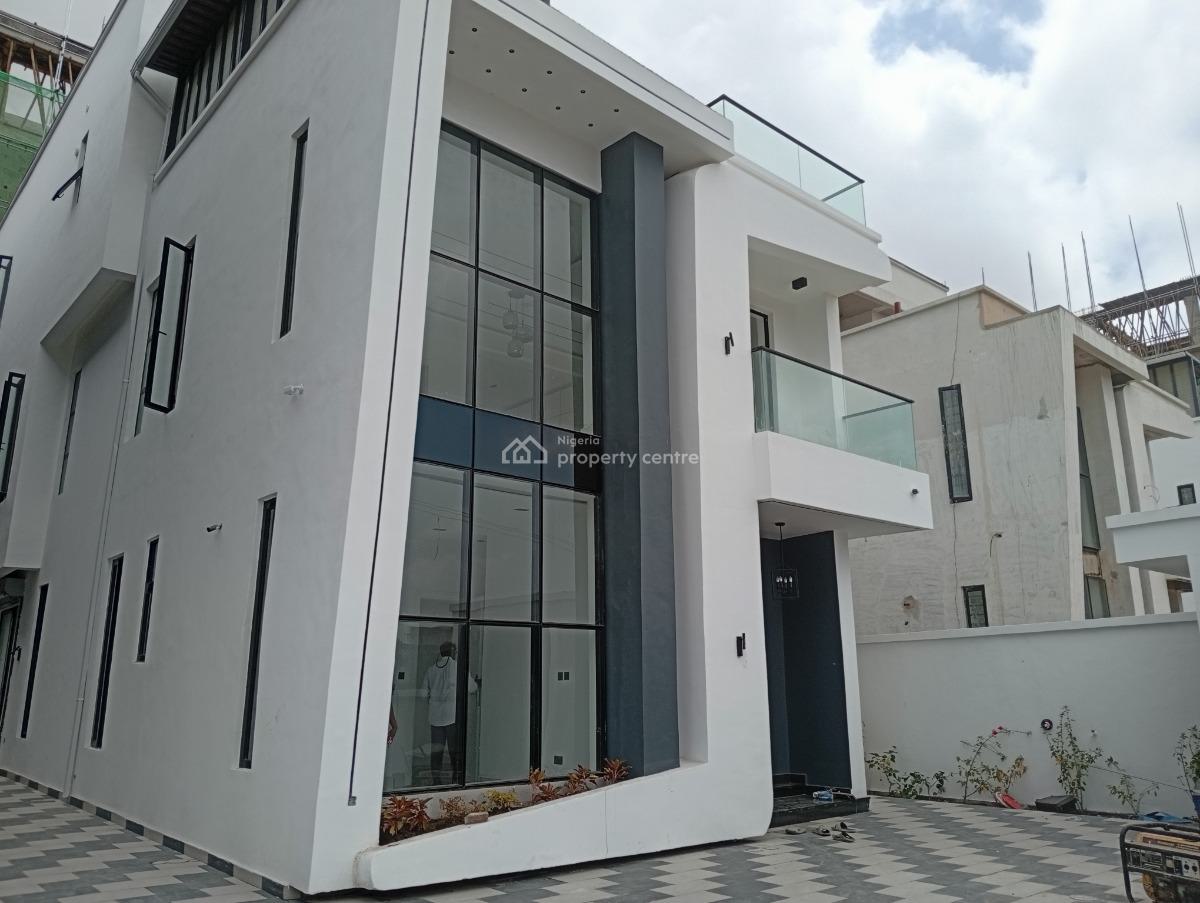 Brand New Luxury 5 Bedroom Detached House, Plus Swimming Pool & Bq, Off Freedom Way Right Side, Lekki, Lagos, Detached Duplex for Sale